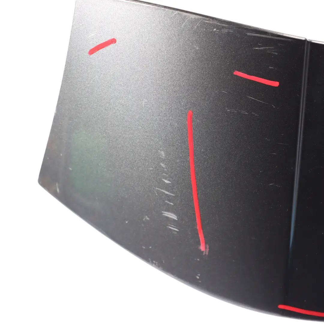 Audi Q7 4L Rear Spoiler Boot Lid Tailgate Brake Light Daytona Grey Pearl - Z7S - SKU 4L0827933-DGR - Part number 4L0827933