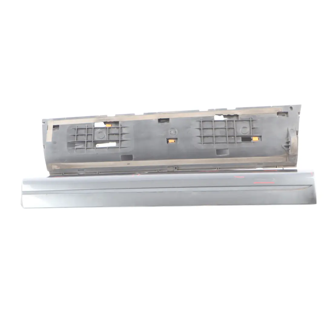 Door Sill Cover Moulding Strip Rear Left N/S Daytona Grey - Z7S to Audi Q7 4L with Part number 4L0853969F Audi Q7 4L Door Sill Cover Moulding Strip Rear Left N/S Daytona Grey - Z7S - SKU 4L0853969F-DGR - Part number 4L0853969F