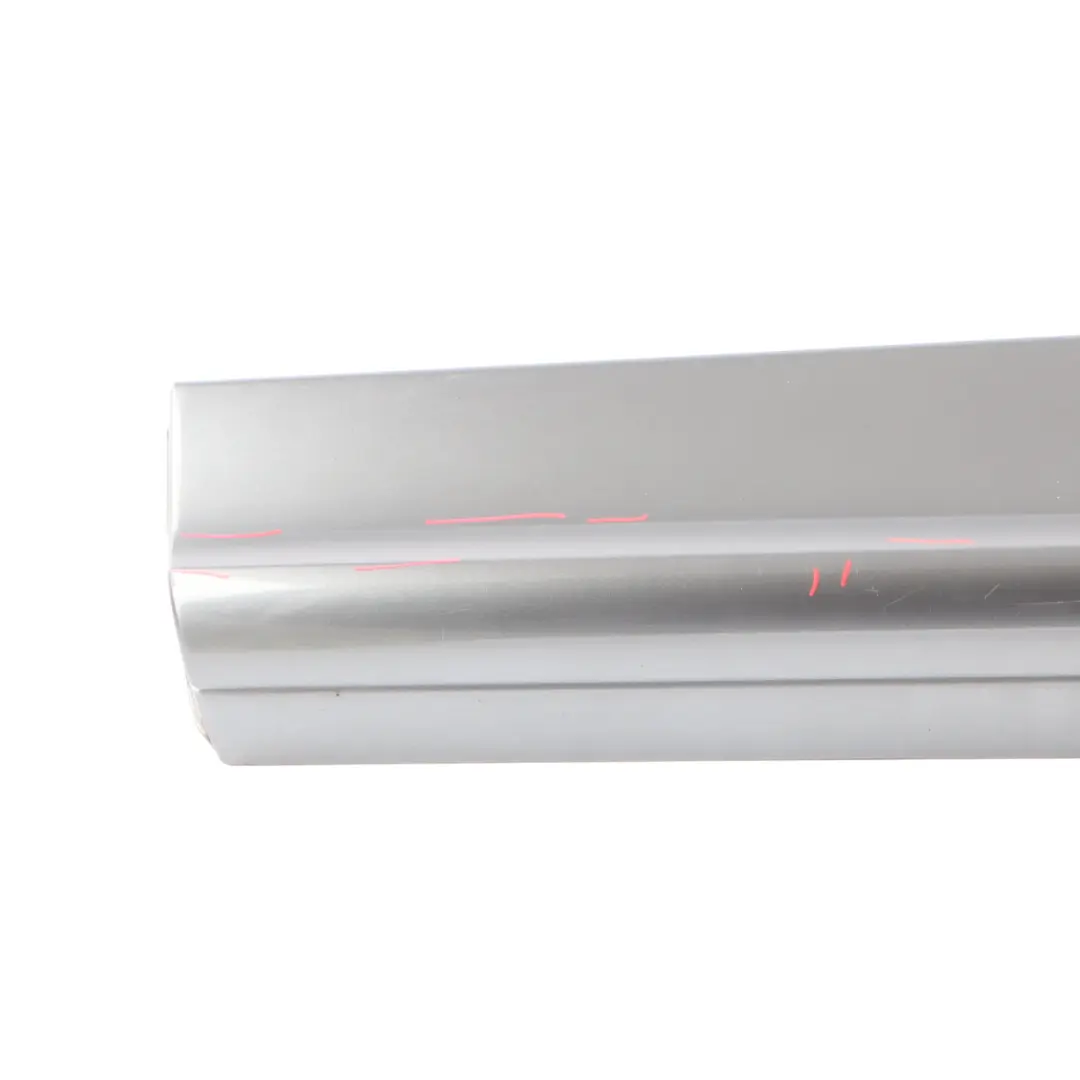 Door Sill Cover Moulding Strip Rear Left N/S Daytona Grey - Z7S to Audi Q7 4L with Part number 4L0853969F Audi Q7 4L Door Sill Cover Moulding Strip Rear Left N/S Daytona Grey - Z7S - SKU 4L0853969F-DGR - Part number 4L0853969F