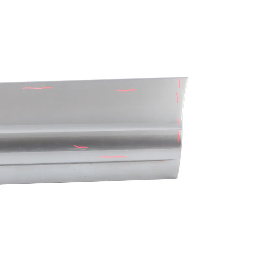 Door Sill Cover Moulding Strip Rear Left N/S Daytona Grey - Z7S to Audi Q7 4L with Part number 4L0853969F Audi Q7 4L Door Sill Cover Moulding Strip Rear Left N/S Daytona Grey - Z7S - SKU 4L0853969F-DGR - Part number 4L0853969F