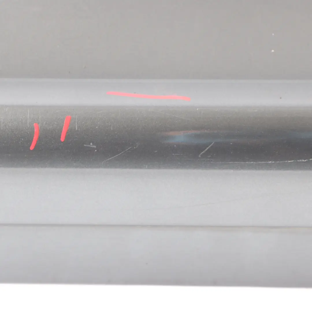 Door Sill Cover Moulding Strip Rear Left N/S Daytona Grey - Z7S to Audi Q7 4L with Part number 4L0853969F Audi Q7 4L Door Sill Cover Moulding Strip Rear Left N/S Daytona Grey - Z7S - SKU 4L0853969F-DGR - Part number 4L0853969F