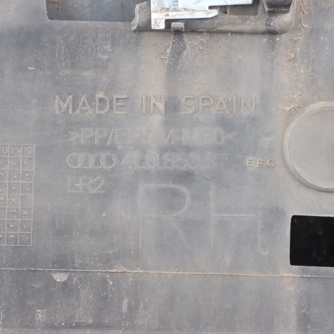 Door Sill Cover Moulding Strip Rear Right O/S Daytona Grey - Z7S to Audi Q7 4L with Part number 4L0853970F Audi Q7 4L Door Sill Cover Moulding Strip Rear Right O/S Daytona Grey - Z7S - SKU 4L0853970F-DGR - Part number 4L0853970F