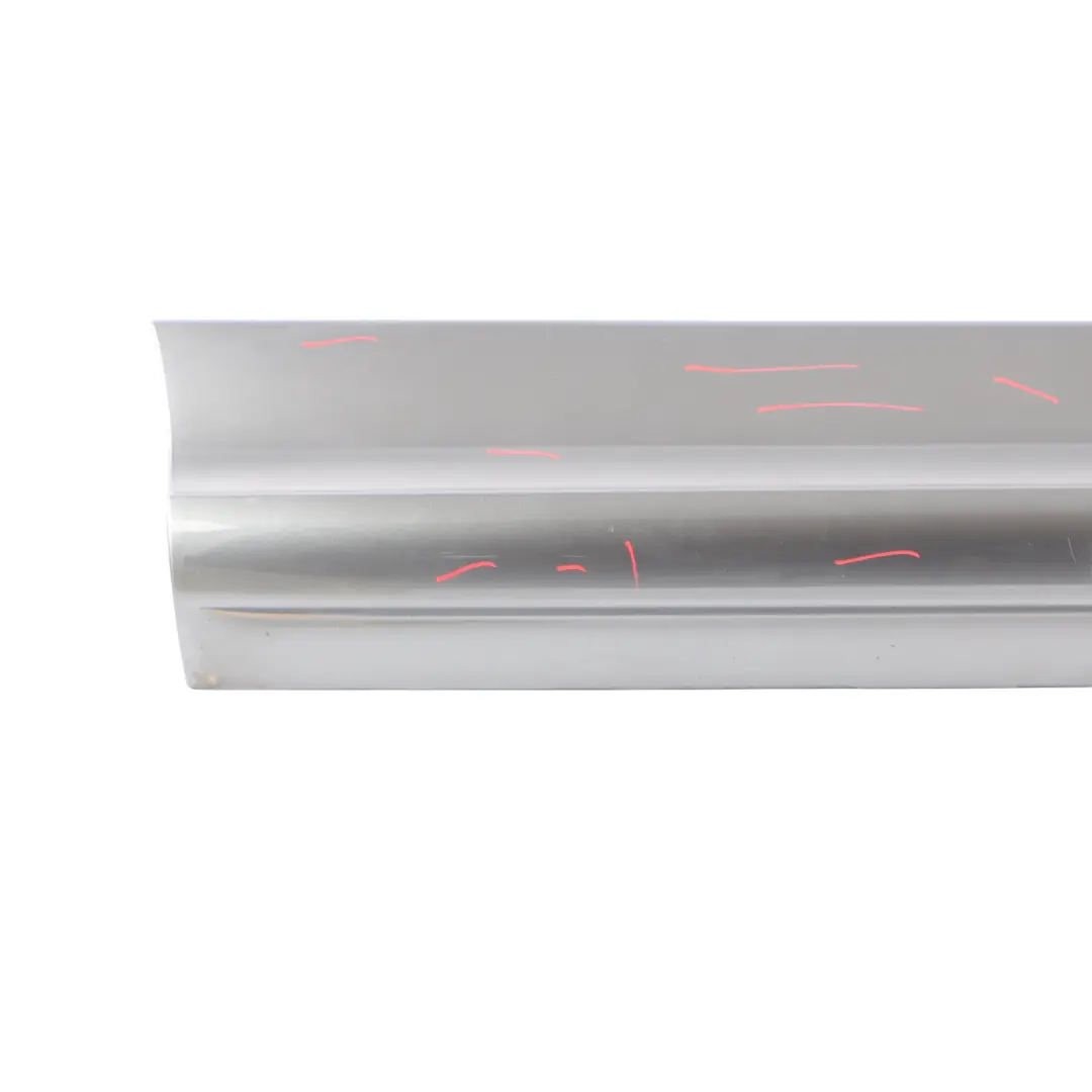 Door Sill Cover Moulding Strip Rear Right O/S Daytona Grey - Z7S to Audi Q7 4L with Part number 4L0853970F Audi Q7 4L Door Sill Cover Moulding Strip Rear Right O/S Daytona Grey - Z7S - SKU 4L0853970F-DGR - Part number 4L0853970F