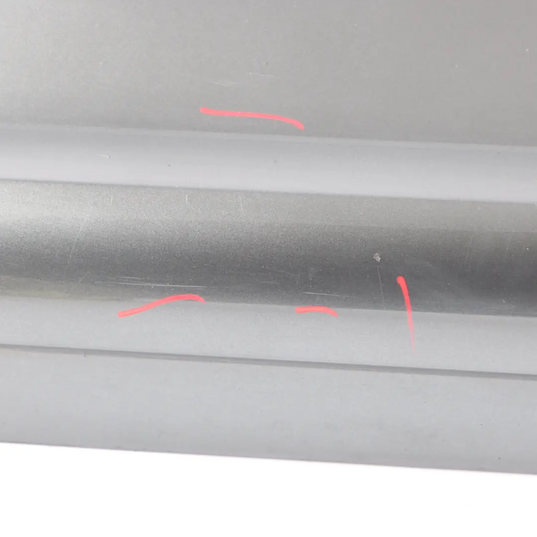 Door Sill Cover Moulding Strip Rear Right O/S Daytona Grey - Z7S to Audi Q7 4L with Part number 4L0853970F Audi Q7 4L Door Sill Cover Moulding Strip Rear Right O/S Daytona Grey - Z7S - SKU 4L0853970F-DGR - Part number 4L0853970F