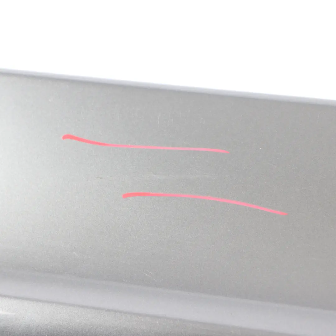 Door Sill Cover Moulding Strip Rear Right O/S Daytona Grey - Z7S to Audi Q7 4L with Part number 4L0853970F Audi Q7 4L Door Sill Cover Moulding Strip Rear Right O/S Daytona Grey - Z7S - SKU 4L0853970F-DGR - Part number 4L0853970F