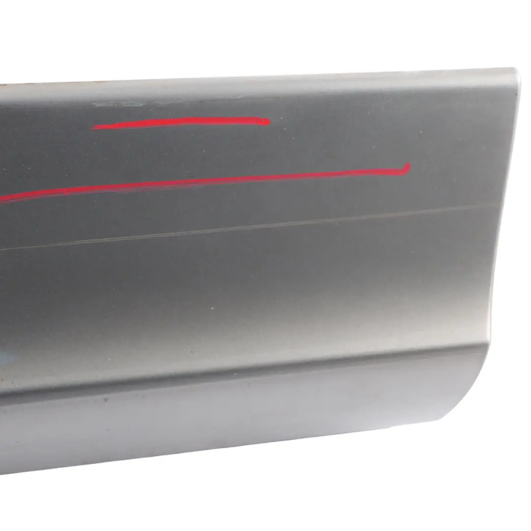 Door Sill Cover Moulding Strip Rear Right O/S Graphite Grey - M7W to Audi Q7 4L with Part number 4L0853970F Audi Q7 4L Door Sill Cover Moulding Strip Rear Right O/S Graphite Grey - M7W - SKU 4L0853970F-GGR - Part number 4L0853970F