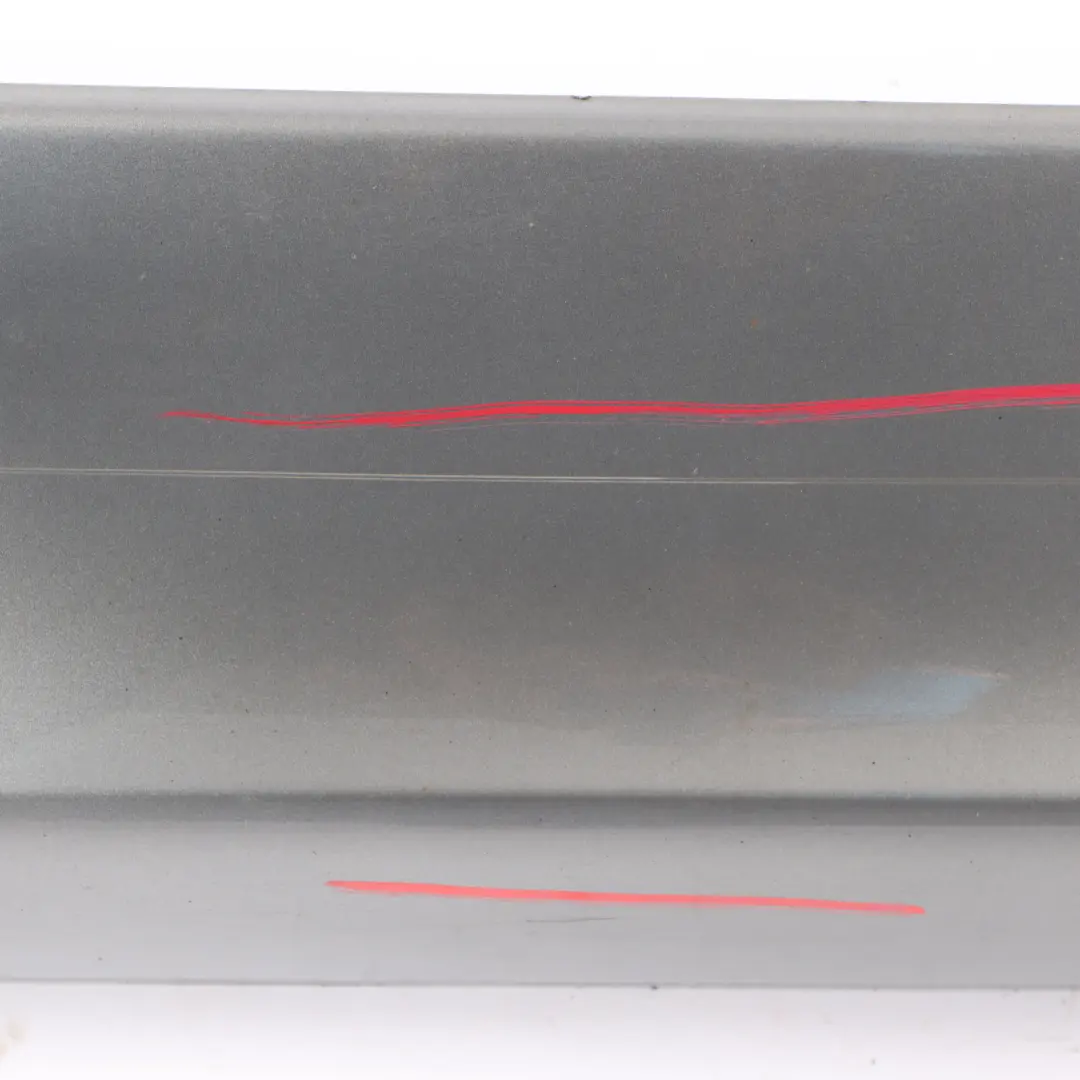 Door Sill Cover Moulding Strip Rear Right O/S Graphite Grey - M7W to Audi Q7 4L with Part number 4L0853970F Audi Q7 4L Door Sill Cover Moulding Strip Rear Right O/S Graphite Grey - M7W - SKU 4L0853970F-GGR - Part number 4L0853970F
