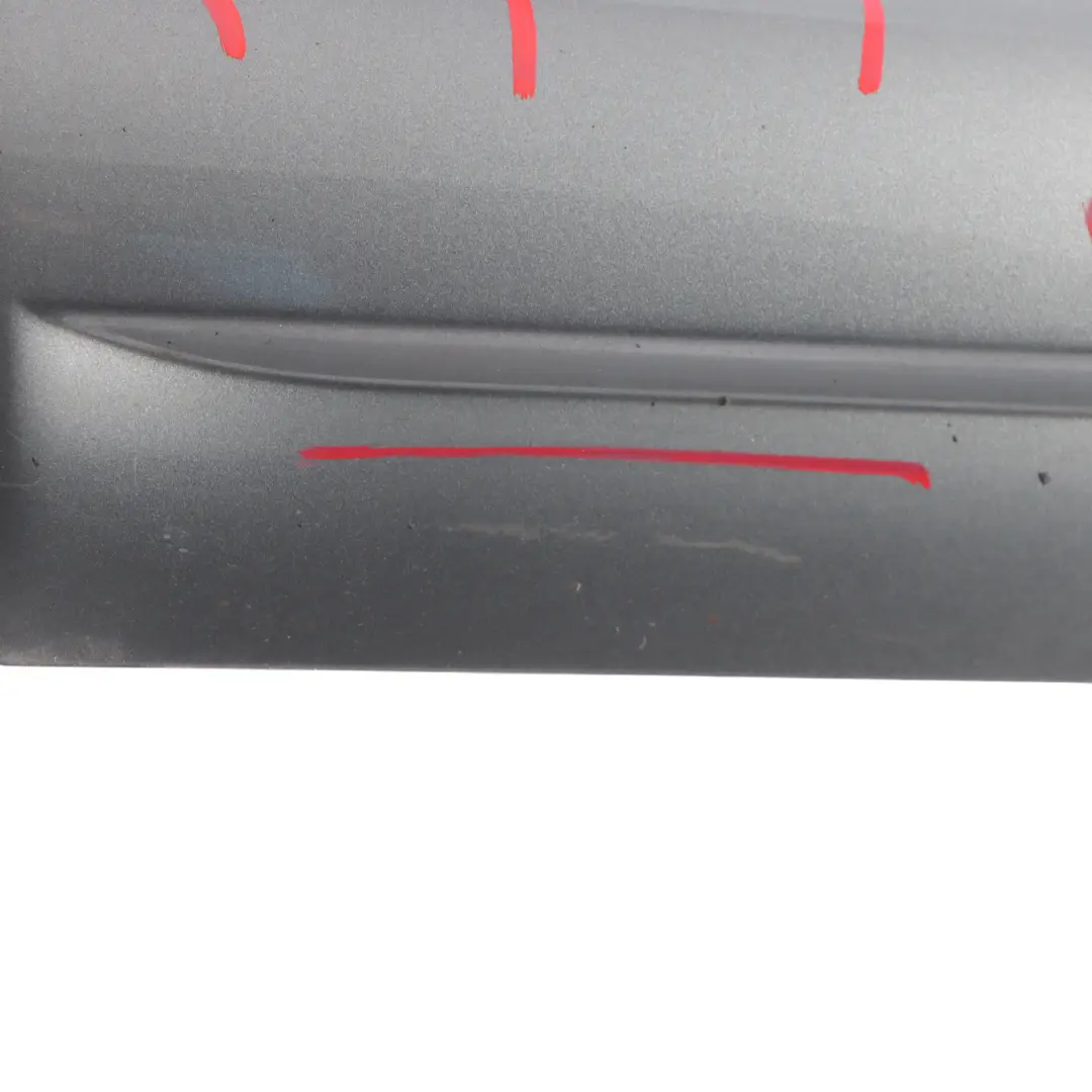 Door Sill Cover Moulding Strip Rear Right O/S Graphite Grey - M7W to Audi Q7 4L with Part number 4L0853970F Audi Q7 4L Door Sill Cover Moulding Strip Rear Right O/S Graphite Grey - M7W - SKU 4L0853970F-GGR - Part number 4L0853970F