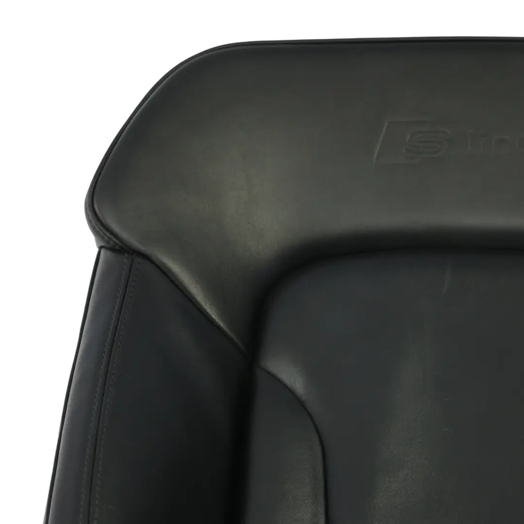 Sitz Vorne Rückenlehne Links Beheizt Leder Seele Schwarz für Audi Q7 4L S-Line Sport mit Teilenummer 4L0881805F Audi Q7 4L S-Line Sport Sitz Vorne Rückenlehne Links Beheizt Leder Seele Schwarz - SKU 4L0881805F - Teilenummer 4L0881805F