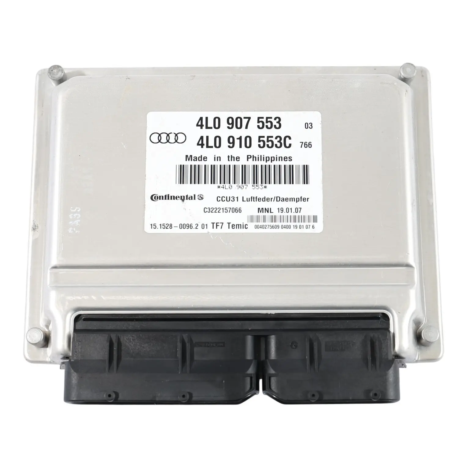 Audi Q7 4L Luft Federung Einstellungs Modul Steuer Gerät 4L0907553