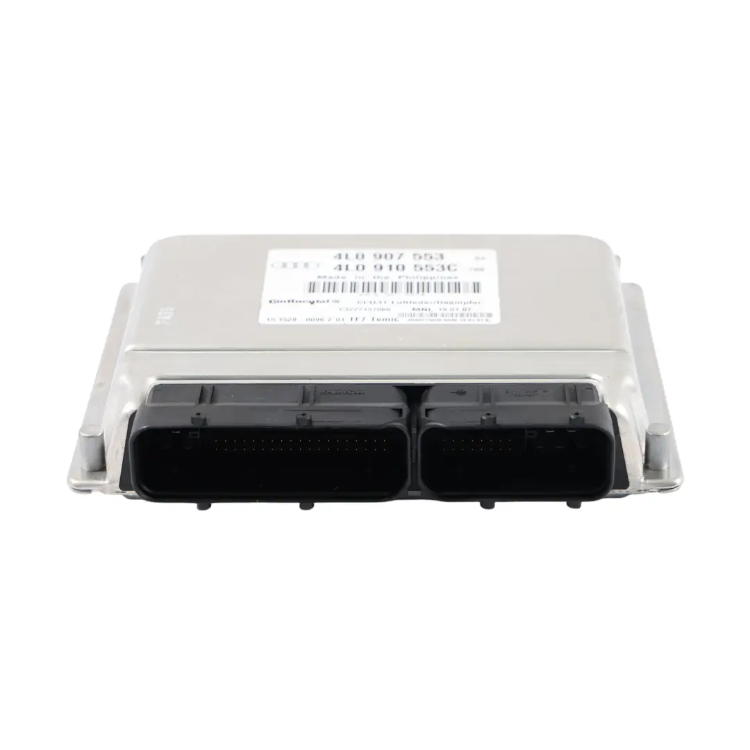 Moduł Zawieszenia Pneumatycznego do Audi Q7 4L o numerze 4L0907553 Audi Q7 4L Moduł Zawieszenia Pneumatycznego - SKU 4L0907553 - Numer Części 4L0907553