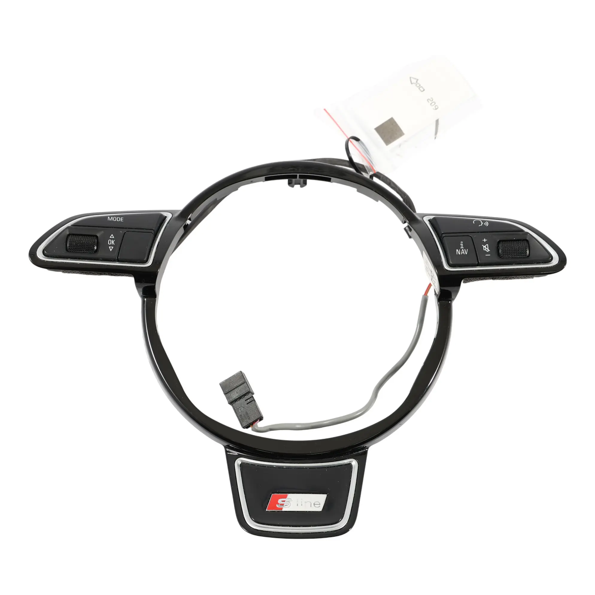 Audi Q7 4L Set Di Pulsanti Di Controllo Multifunzione Del Volante 4L0951523D