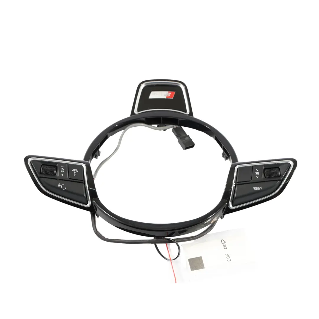 Audi Q7 4L Juego De Botones De Control Multifunción Para Volante - SKU 4L0951523D-2 - Número de pieza 4L0951523D