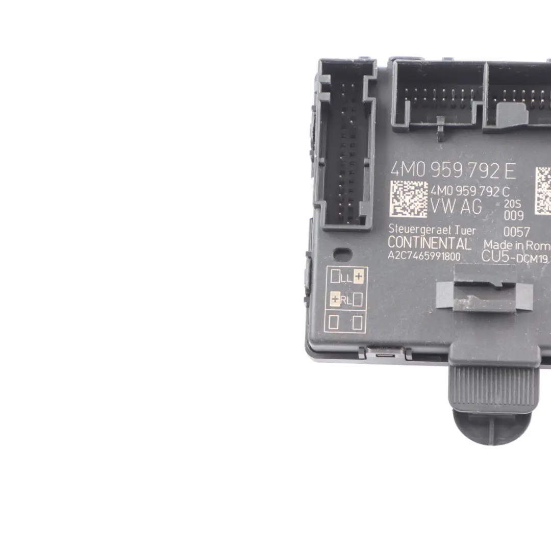 Audi A5 F5 Módulo Puerta Delantera Izquierda Unidad De Control ECU - SKU 4M0959792E - Número de pieza 4M0959792E