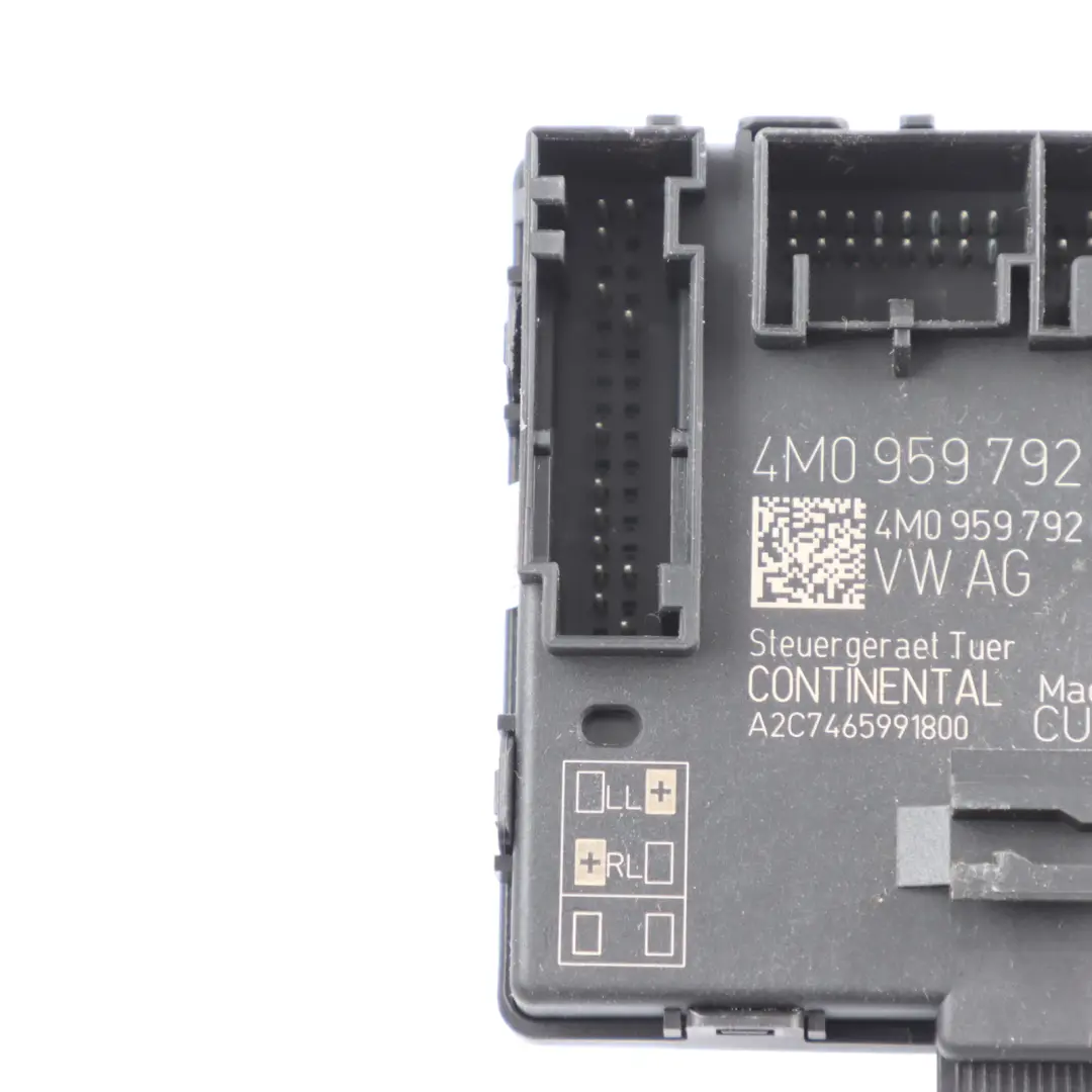 Modulo Porta Anteriore Sinistra Modulo Unità Controllo ECU per Audi A5 F5 con numero di parte 4M0959792E Audi A5 F5 Modulo Porta Anteriore Sinistra Modulo Unità Controllo ECU - SKU 4M0959792E - Numero di parte 4M0959792E