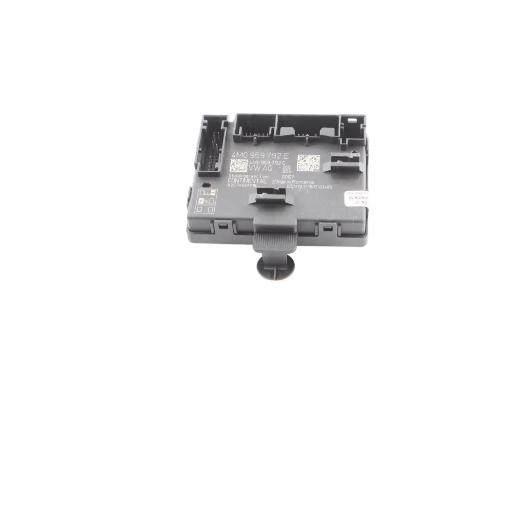  Inny A5 F5 Modulo Controllo Porta ECU Anteriore Passeggero - SKU 4M0959792E - Numero di parte 4M0959792E
