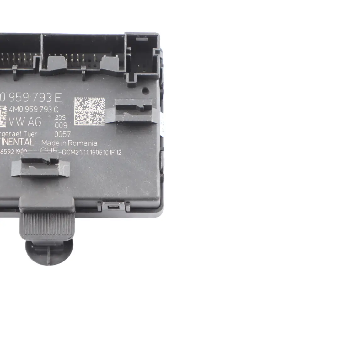 Front Door Control Unit Module ECU Left N/S to Audi A4 B9 A5 F5 with Part number 4M0959793E Audi A4 B9 A5 F5 Front Door Control Unit Module ECU Left N/S - SKU 4M0959793E - Part number 4M0959793E