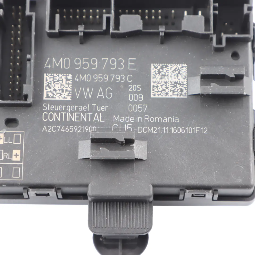 Door Module Front Left N/S Control Unit Module ECU to Audi A5 F5 with Part number 4M0959793E Audi A5 F5 Door Module Front Left N/S Control Unit Module ECU - SKU 4M0959793E - Part number 4M0959793E