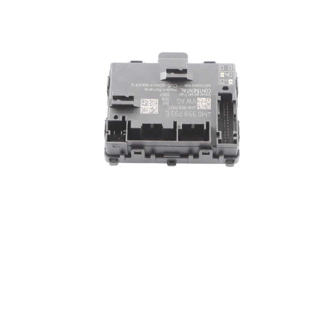 Audi A4 B9 A5 F5 Front Door Control Unit Module ECU Left N/S - SKU 4M0959793E - Part number 4M0959793E
