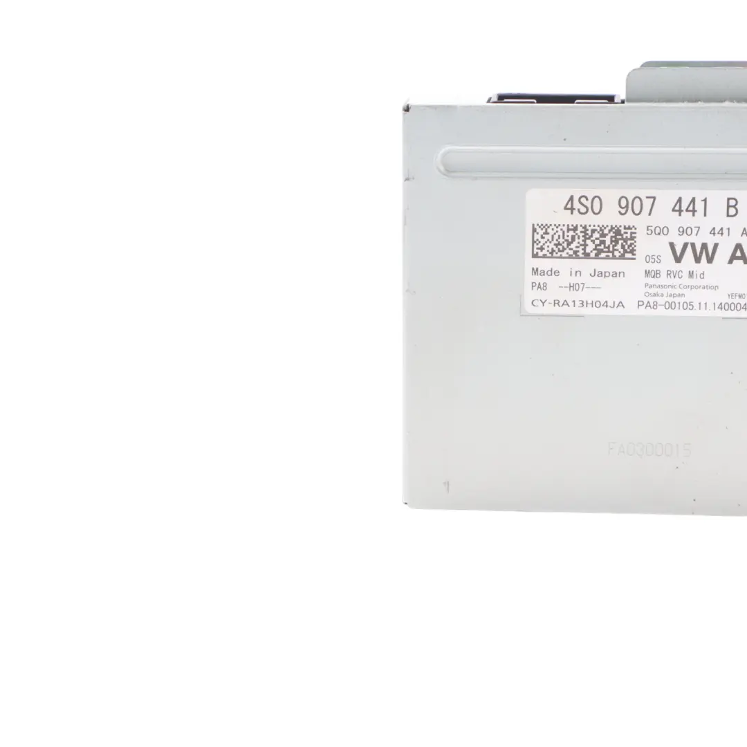 Audi A8 D4 4H Rear View Reverse Parking Camera Module Control Unit - SKU 4S0907441B - Part number 4S0907441B
