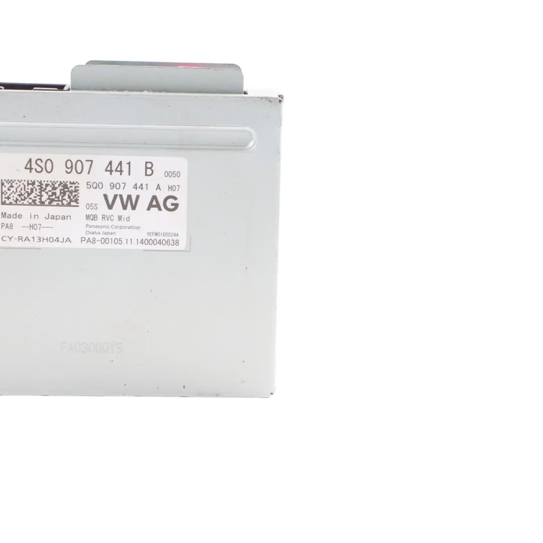Módulo De Cámara De Estacionamiento Unidad De Control para Audi A8 D4 4H con número de pieza 4S0907441B Audi A8 D4 4H Módulo De Cámara De Estacionamiento Unidad De Control - SKU 4S0907441B - Número de pieza 4S0907441B