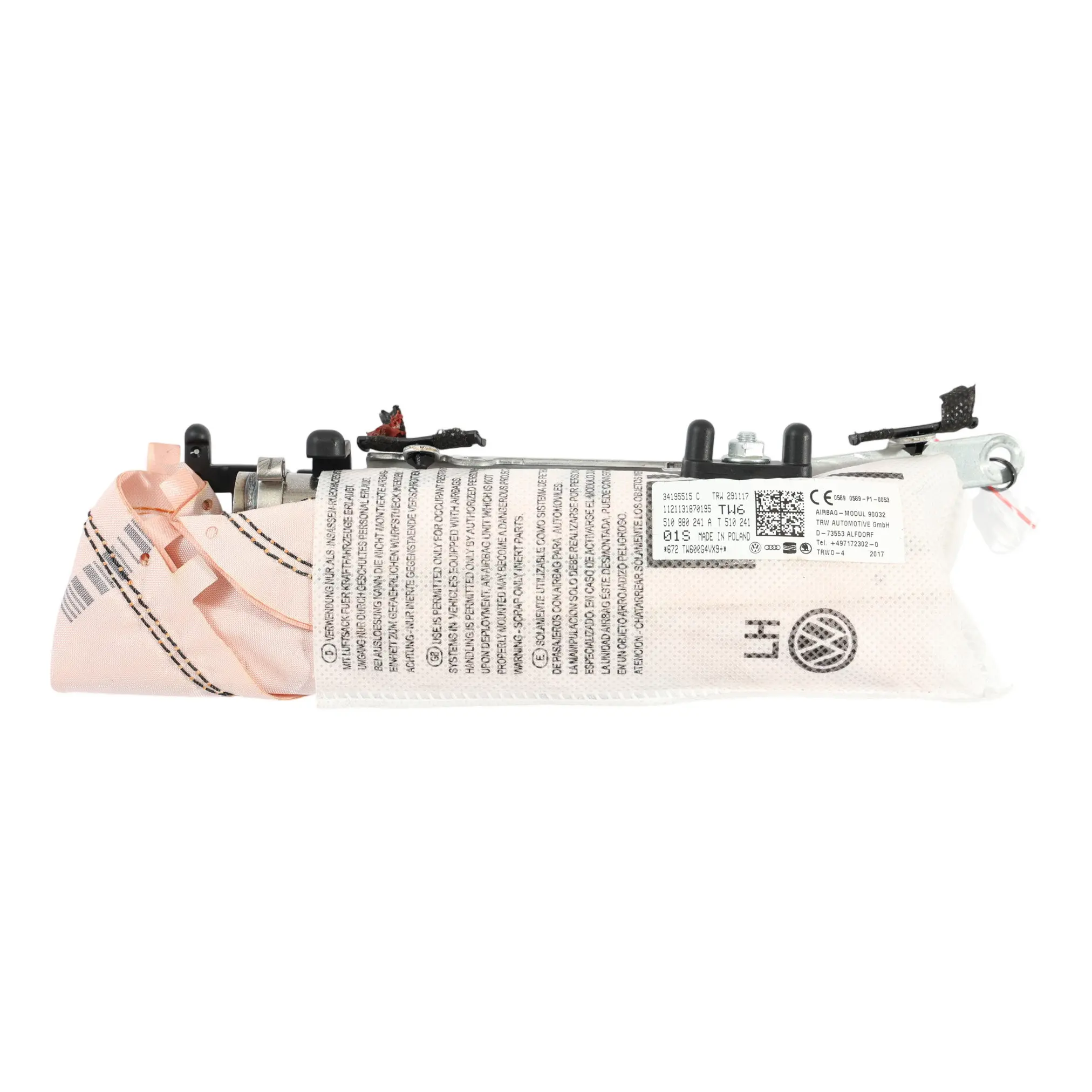 Volkswagen Golf Sportsvan Module D'Air Siège Latéral Avant Gauche 510880241A