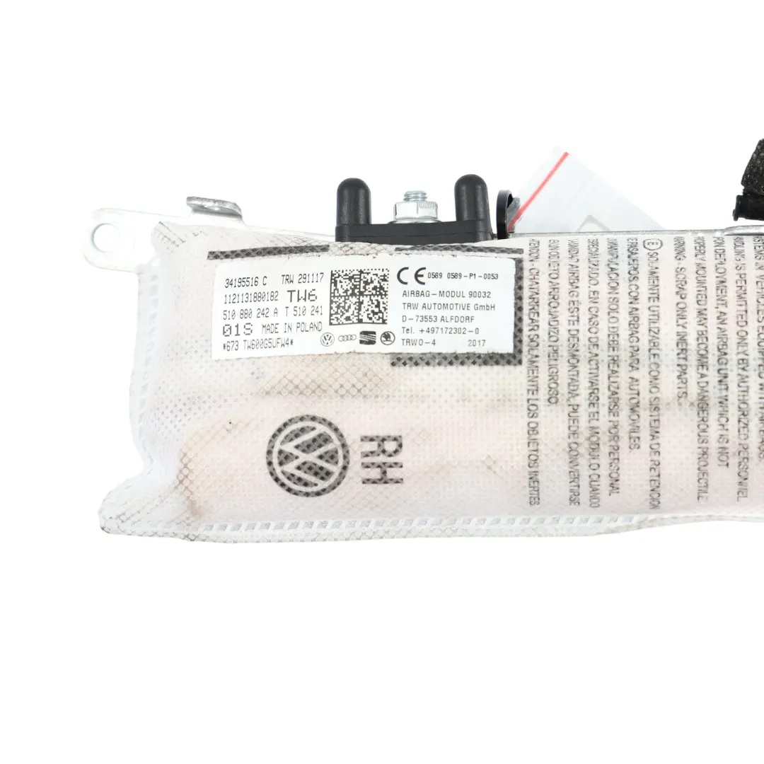 Modulo Aria Sedile Anteriore Destro per Volkswagen Golf Sportsvan con numero di parte 510880242A Volkswagen Golf Sportsvan Modulo Aria Sedile Anteriore Destro - SKU 510880242A - Numero di parte 510880242A