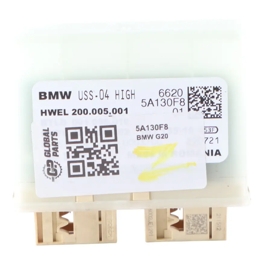 PDC Module BMW G01 G02 G20 G21 Park Assistance Control Unit to with Part number 5A130F8 PDC Module BMW G01 G02 G20 G21 Park Assistance Control Unit - SKU 5A130F8 - Part number 5A130F8