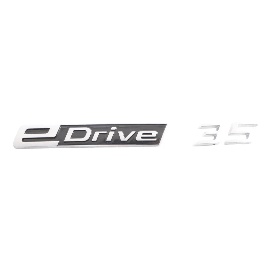 Emblem Badge Lettering 35 eDrive to BMW i4 G26 Gran Coupe Hatch Tailgate with Part number 5A42CE9 BMW i4 G26 Gran Coupe Hatch Tailgate Emblem Badge Lettering 35 eDrive - SKU 5A42CE9 - Part number 5A42CE9