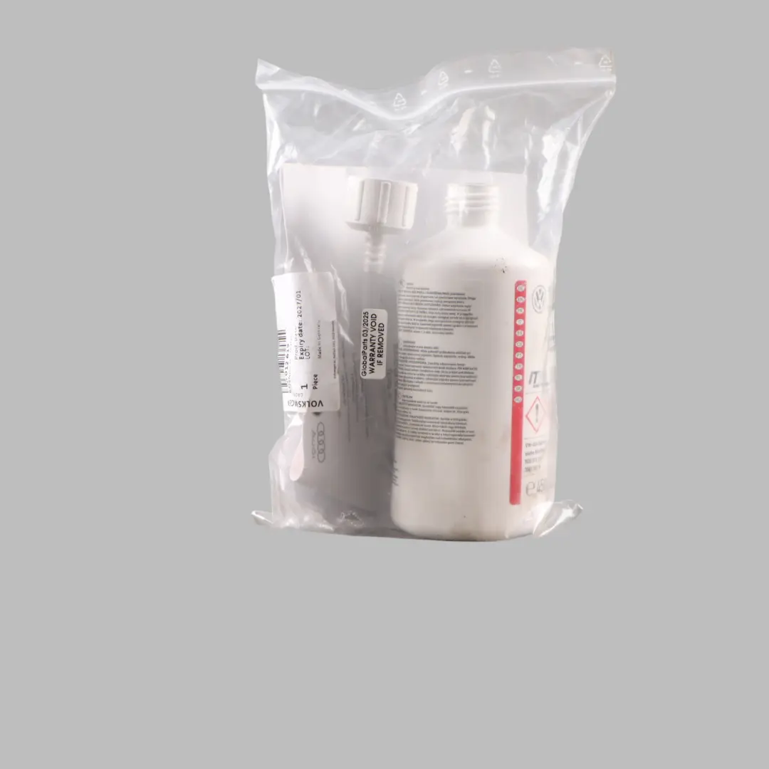 Volkswagen Audi Seat Skoda Emergency Spare Tyre Sealant Sealer Bottle - SKU 5G0012619 - Part number 5G0012619