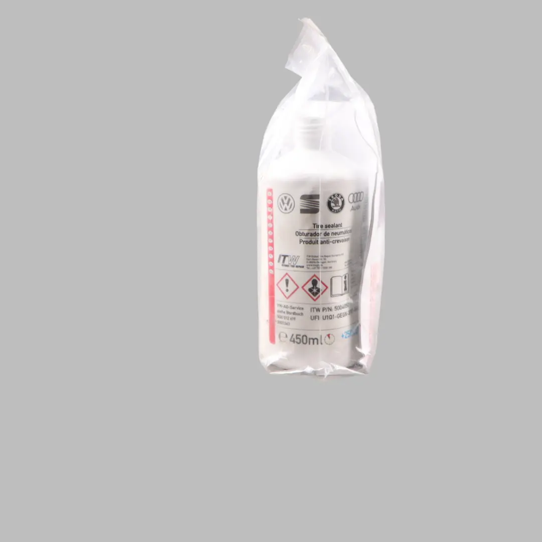 Volkswagen Audi Seat Skoda Emergency Spare Tyre Sealant Sealer Bottle - SKU 5G0012619 - Part number 5G0012619