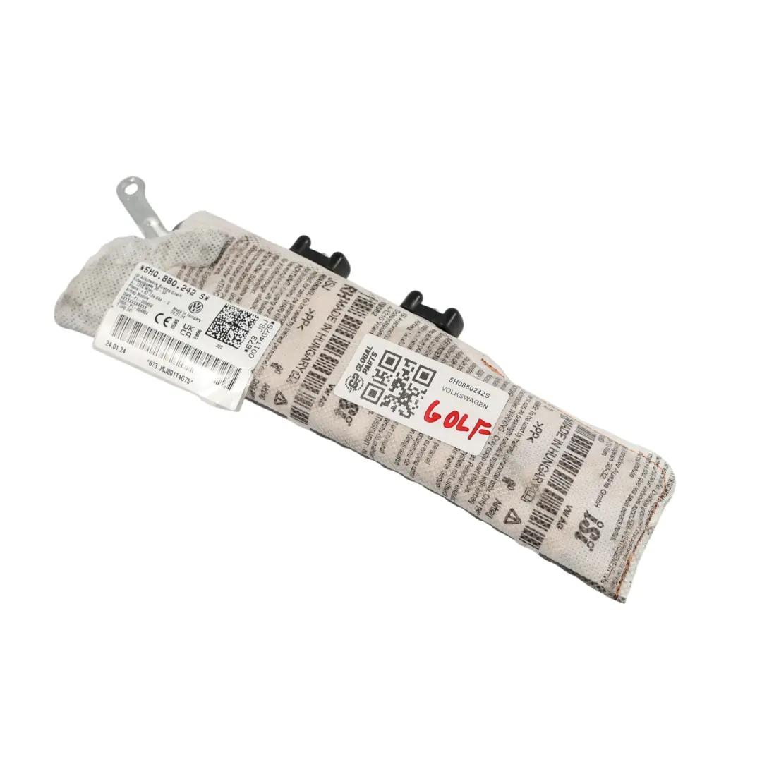 Volkswagen VW Golf VIII Poduszka Fotela Airbag Prawy Przód - SKU 5H0880242S - Numer Części 5H0880242S