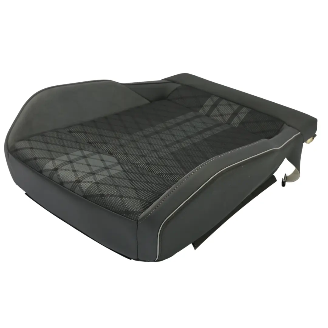 MK8 R Line Front Lower Seat Base Heated Right O/S Alcantara Volkswagen Golf CD1 - SKU 5H0881406F - Part number 5H0881406F