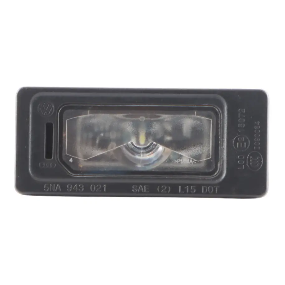 License Plate Light Skoda Volkswagen Audi A1 A3 A4 A6 Q3 Q7 LED Lamp to with Part number 5NA943021 License Plate Light Skoda Volkswagen Audi A1 A3 A4 A6 Q3 Q7 LED Lamp - SKU 5NA943021 - Part number 5NA943021