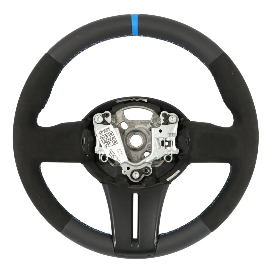 Leather / Alcantara M Sport Look Steering Wheel to BMW Z4 E85 E86 NEW Black with Part number 6758160 BMW Z4 E85 E86 NEW Black Leather / Alcantara M Sport Look Steering Wheel - SKU 6758160 - Part number 6758160