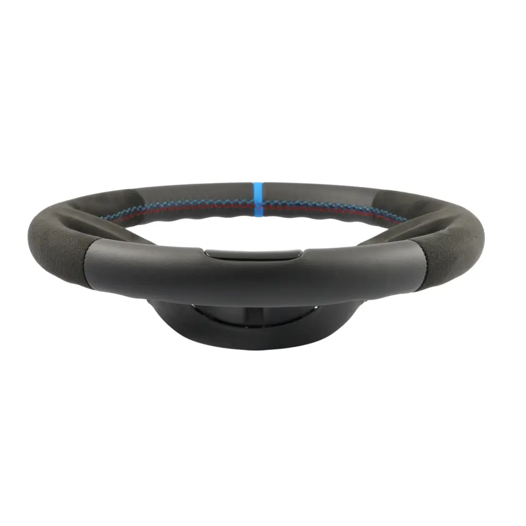 Kierownica NOWA Czarna Skóra Alcantara Sport do BMW Z4 E85 E86 o numerze 6758160 BMW Z4 E85 E86 Kierownica NOWA Czarna Skóra Alcantara Sport - SKU 6758160 - Numer Części 6758160