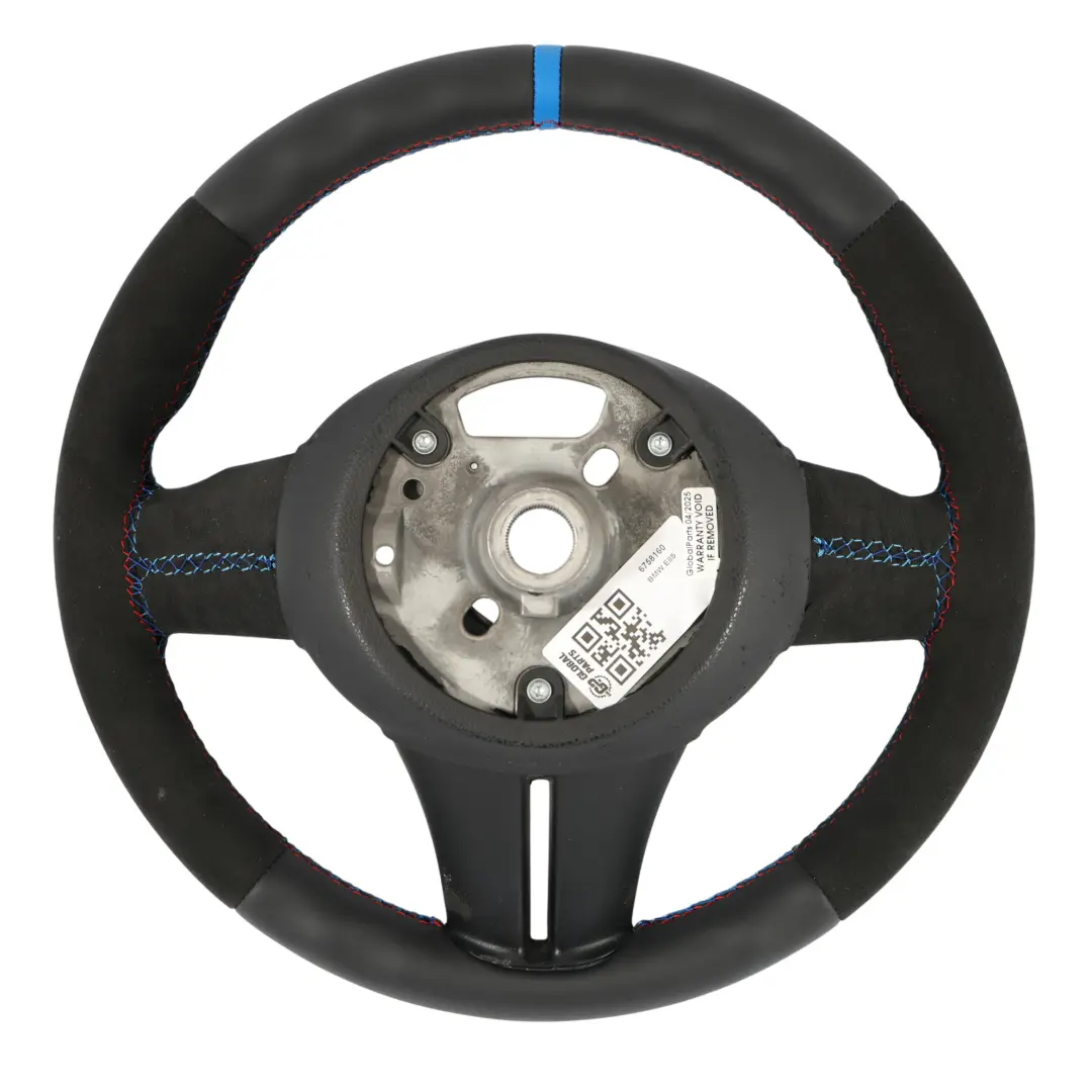 Kierownica NOWA Czarna Skóra Alcantara Sport do BMW Z4 E85 E86 o numerze 6758160 BMW Z4 E85 E86 Kierownica NOWA Czarna Skóra Alcantara Sport - SKU 6758160 - Numer Części 6758160