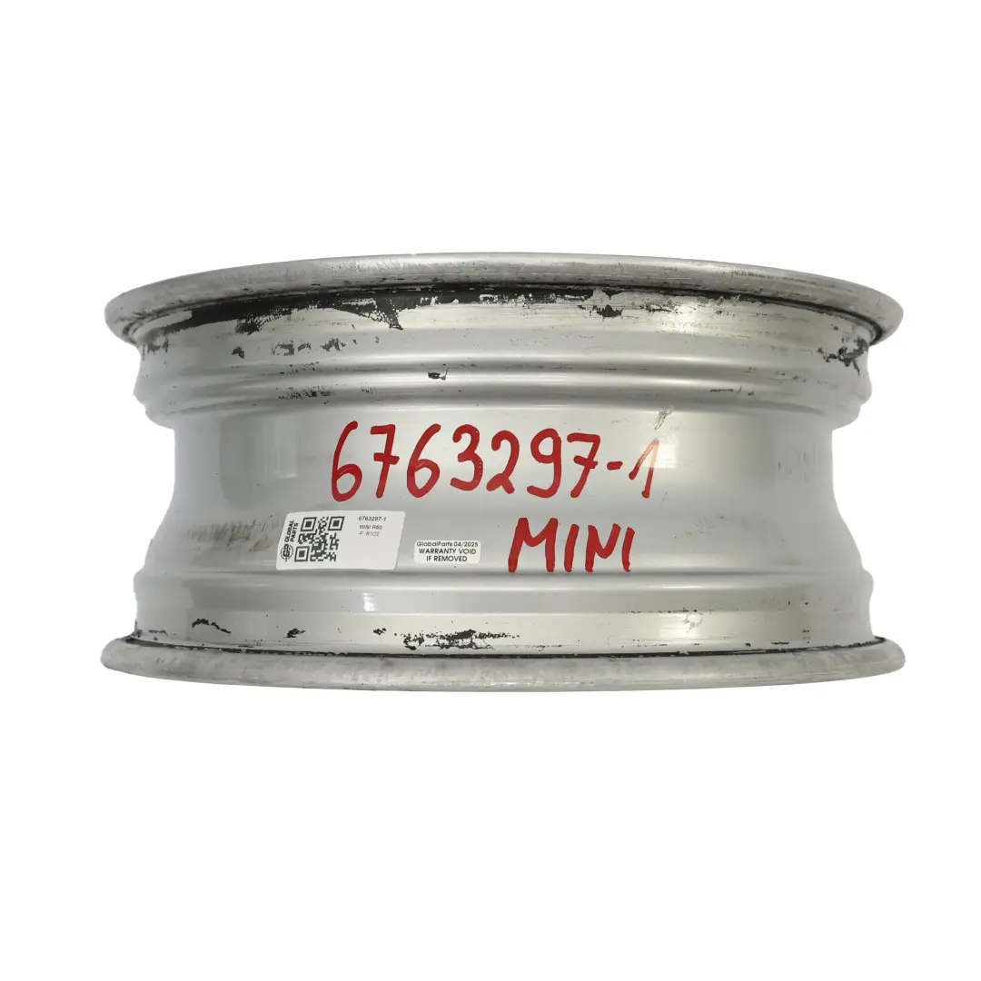 Mini R50 R52 R53 Llanta De aleacion plateada 16" 6,5J ET:48 7 radios 92 - SKU 6763297-1 - Número de pieza 6763297