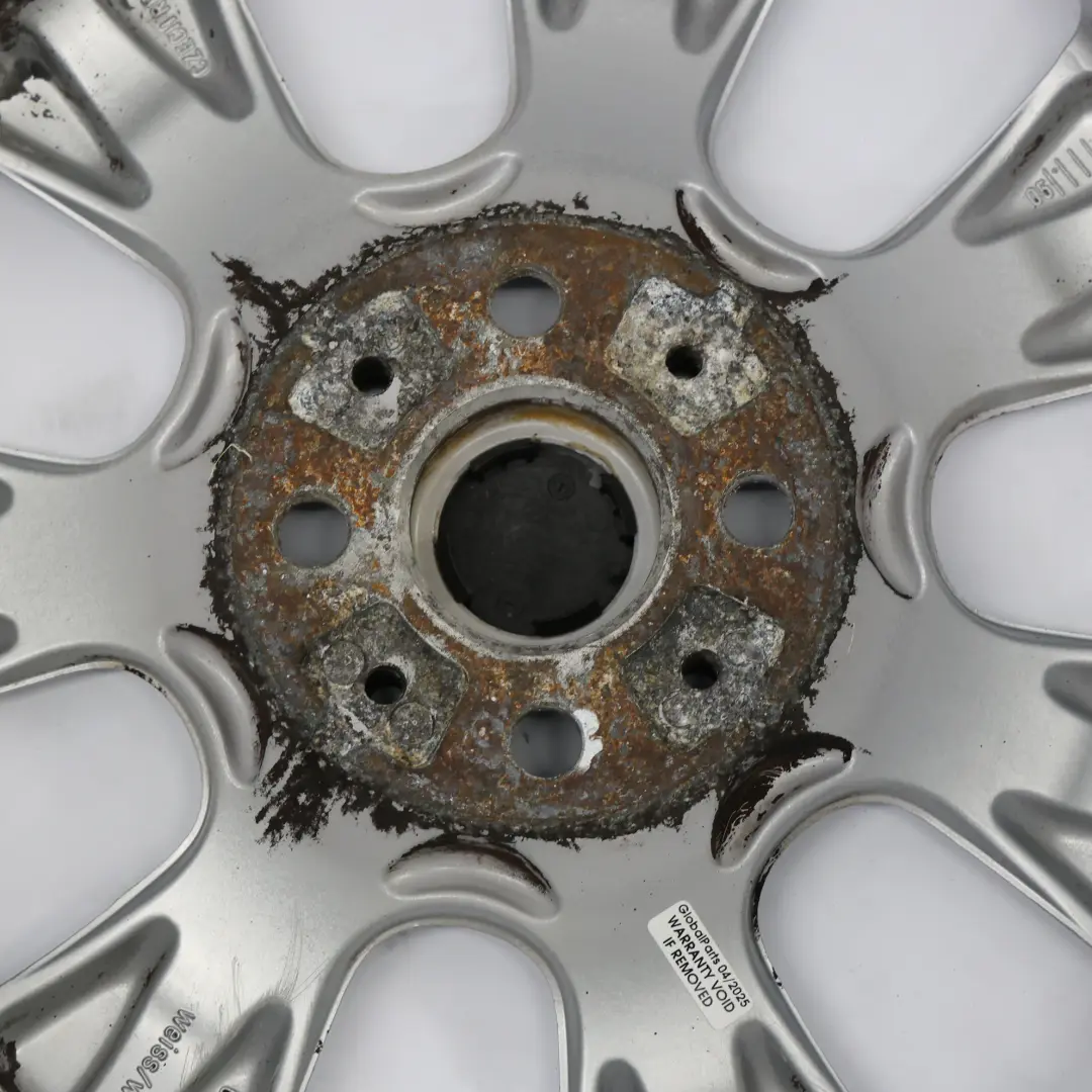 Mini Cooper R50 R52 R53 Argent Jante Alliage 16" 6,5J ET:48 7-Spoke 92 - SKU 6763297-2 - Numéro de pièce 6763297