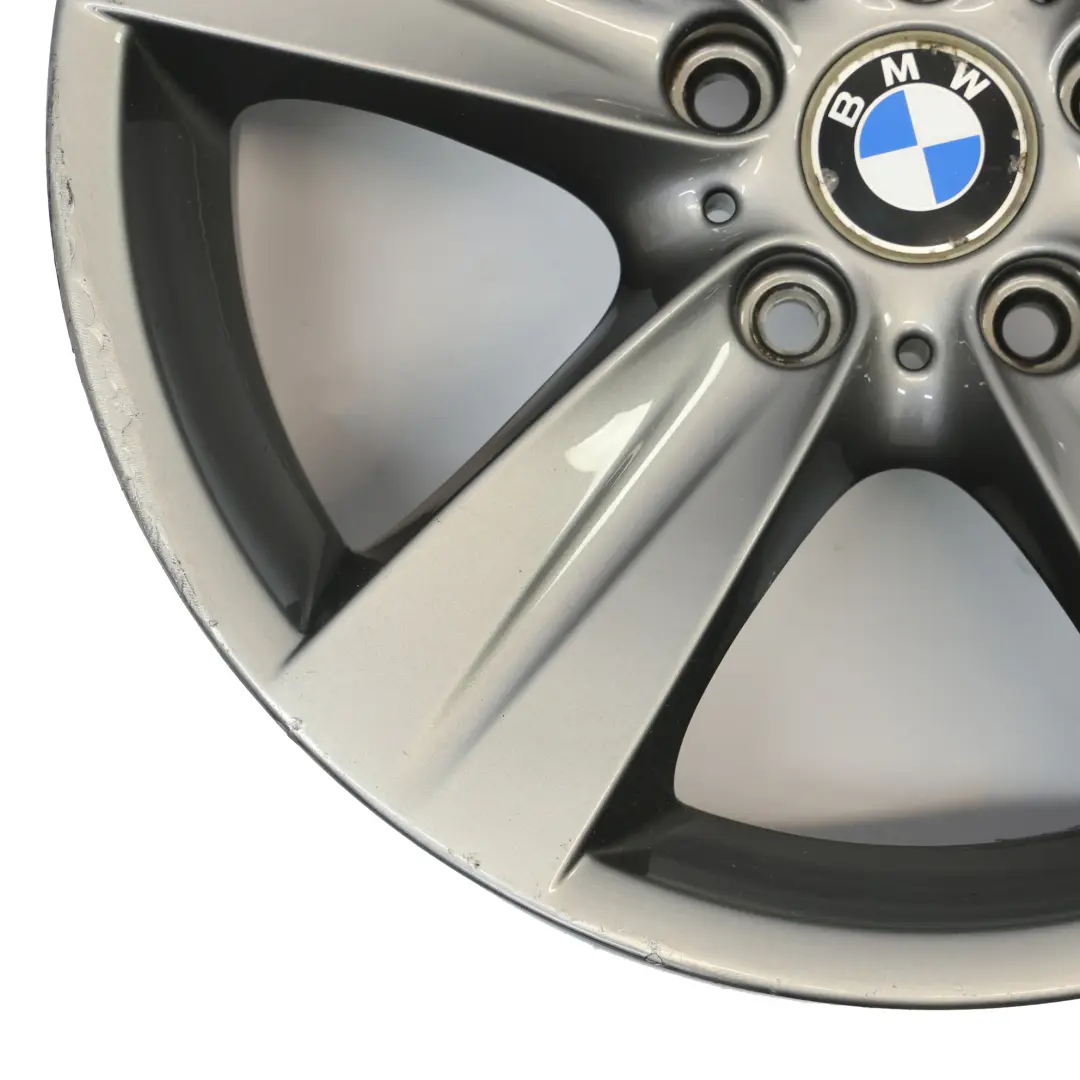 Front Wheel Alloy Rim 18" Star Spoke 189 8J ET:34 to BMW E90 E91 E92 E93 with Part number 6768858 BMW E90 E91 E92 E93 Front Wheel Alloy Rim 18" Star Spoke 189 8J ET:34 - SKU 6768858-3 - Part number 6768858