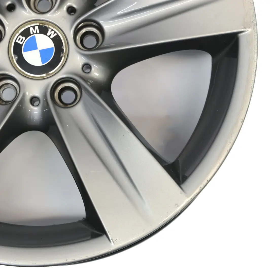 Llanta de aleacion delantera 18" Star Spoke 189 8J ET:34 para BMW E90 E91 E92 con número de pieza 6768858 BMW E90 E91 E92 Llanta de aleacion delantera 18" Star Spoke 189 8J ET:34 - SKU 6768858-3 - Número de pieza 6768858