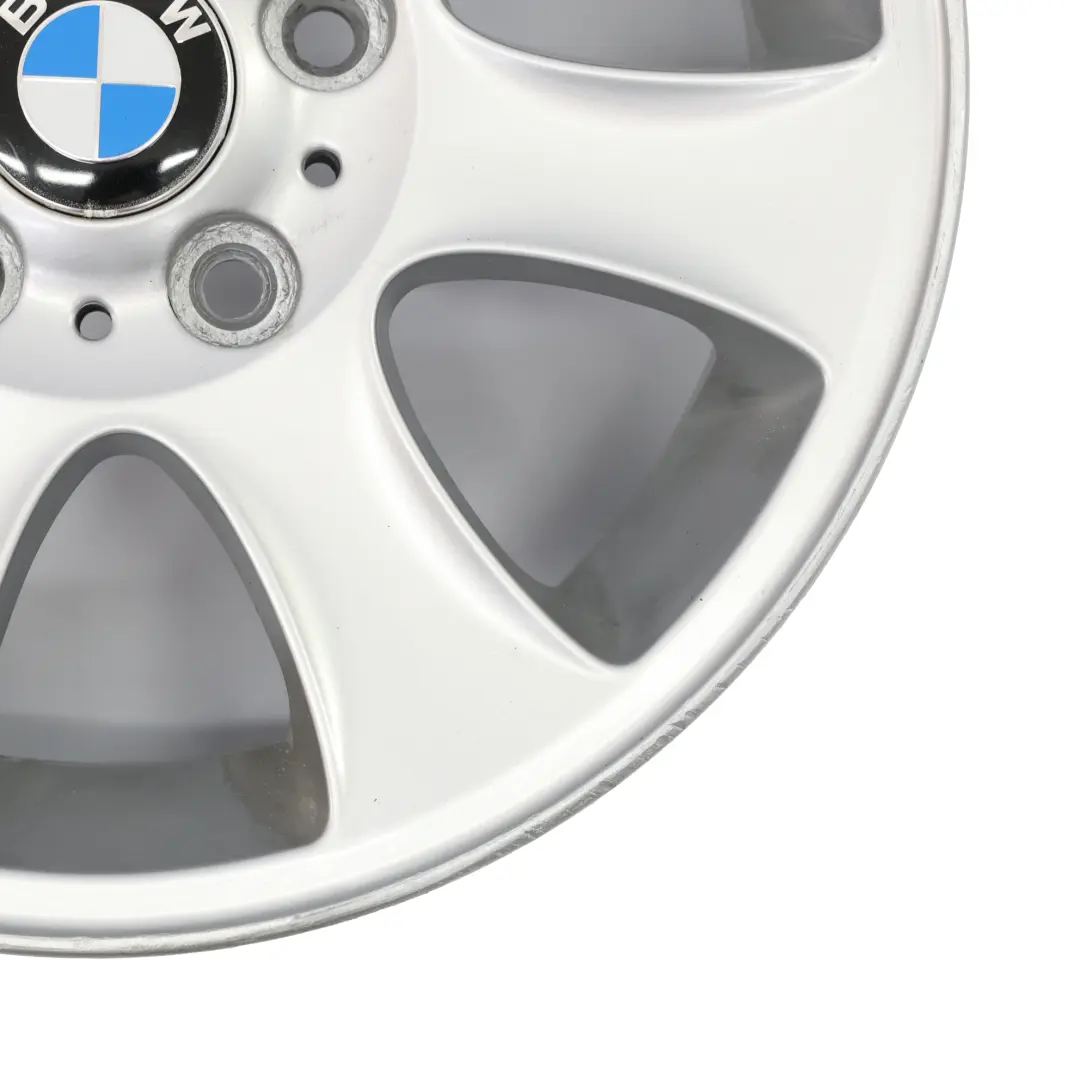 Alloy Wheel Rim 16" 7J ET:44 Spider Spoke 151 to BMW E81 E82 E87 Silver with Part number 6769402 BMW E81 E82 E87 Silver Alloy Wheel Rim 16" 7J ET:44 Spider Spoke 151 - SKU 6769402-5 - Part number 6769402