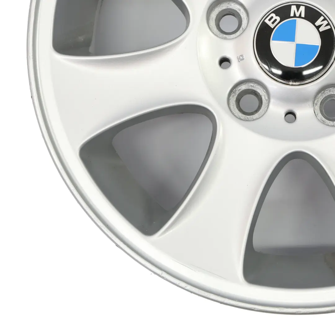 Alloy Wheel Rim 16" 7J ET:44 Spider Spoke 151 to BMW E81 E82 E87 Silver with Part number 6769402 BMW E81 E82 E87 Silver Alloy Wheel Rim 16" 7J ET:44 Spider Spoke 151 - SKU 6769402-5 - Part number 6769402