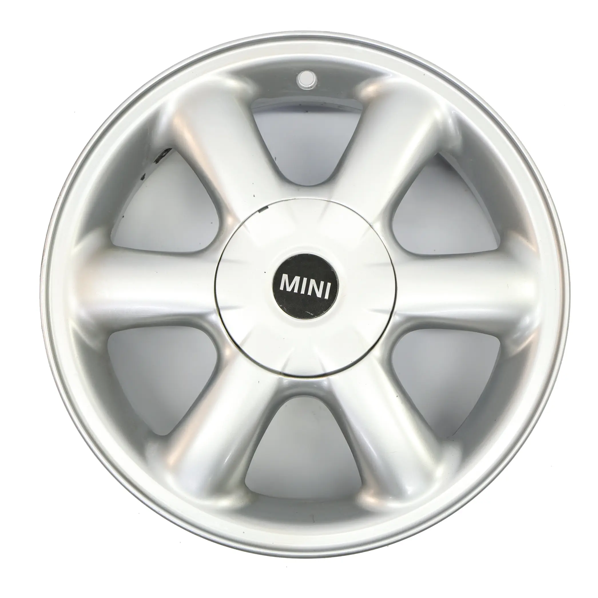 Mini Cooper R50 R56 Argento Cerchio in lega 15" ET:45 5,5J Rotator Spoke 101