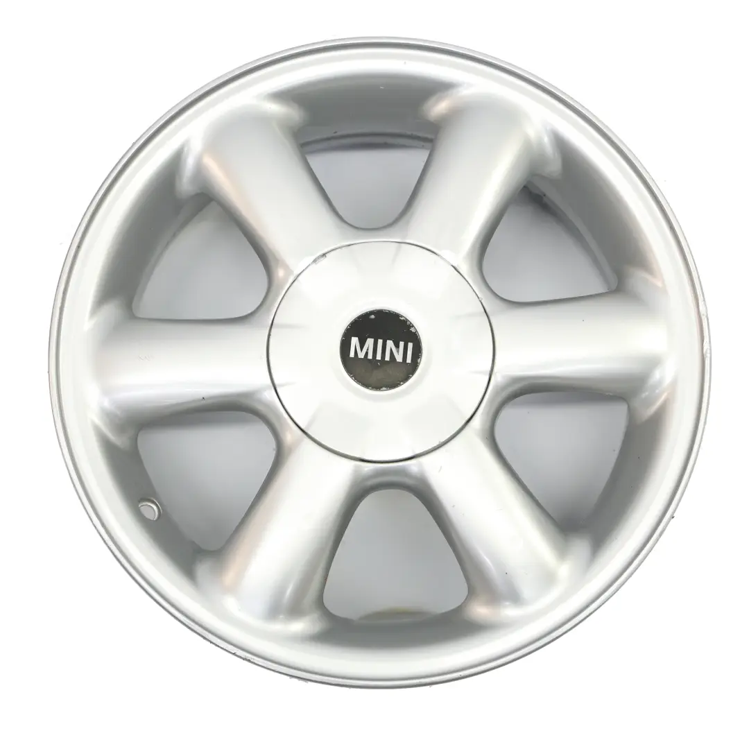 Mini Cooper One R50 R56 Silver Wheel Alloy Rim 15" 5,5J ET:45 Rotator Spoke 101 - SKU 6769405-5 - Part number 6769405