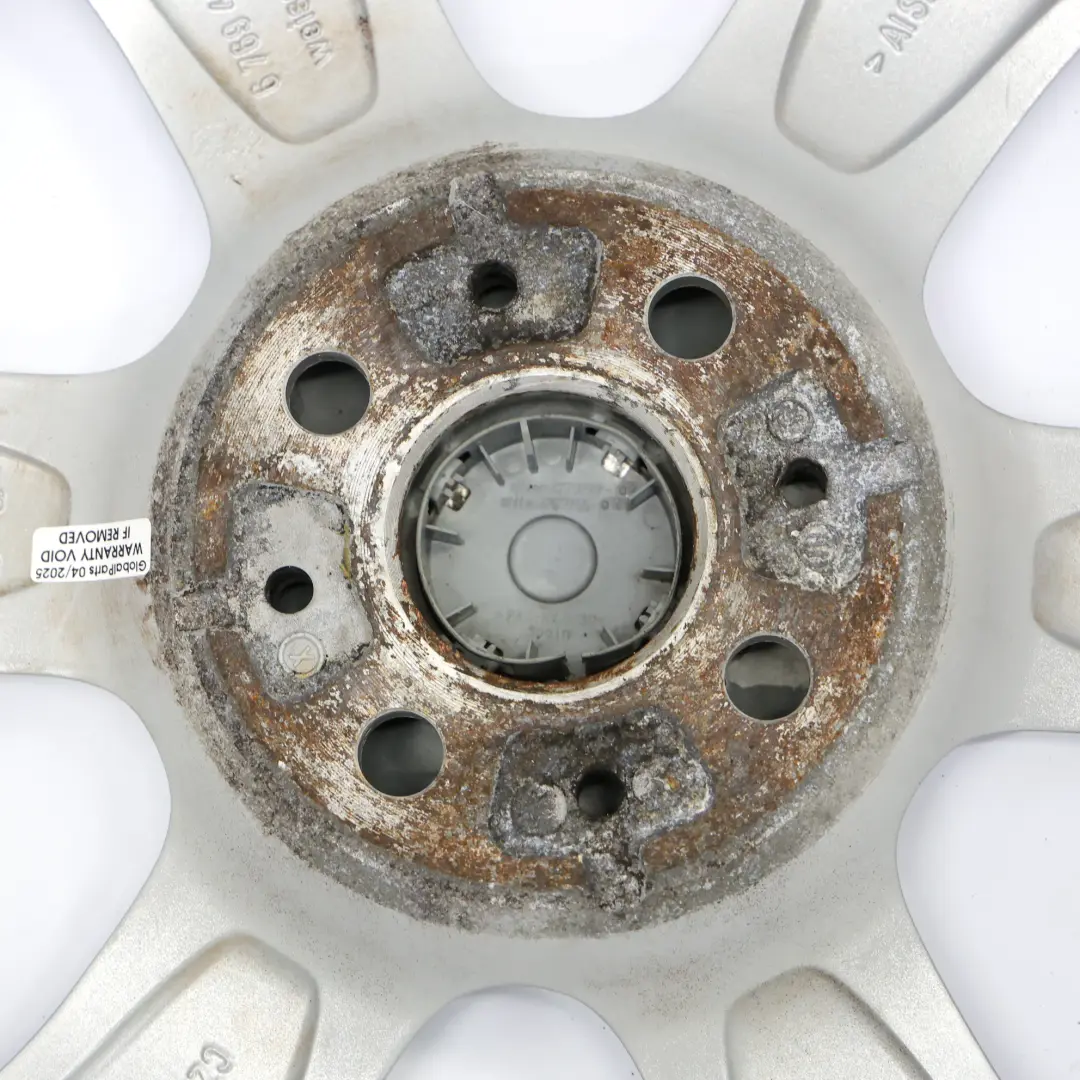 Mini Cooper One R50 R56 Silver Wheel Alloy Rim 15" 5,5J ET:45 Rotator Spoke 101 - SKU 6769405-5 - Part number 6769405