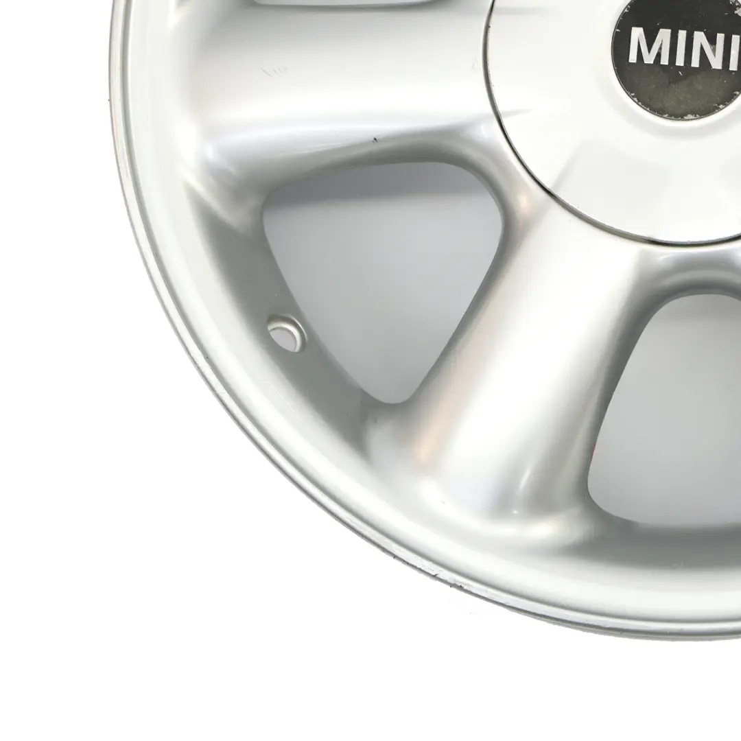 Mini Cooper One R50 R56 Silver Wheel Alloy Rim 15" 5,5J ET:45 Rotator Spoke 101 - SKU 6769405-5 - Part number 6769405