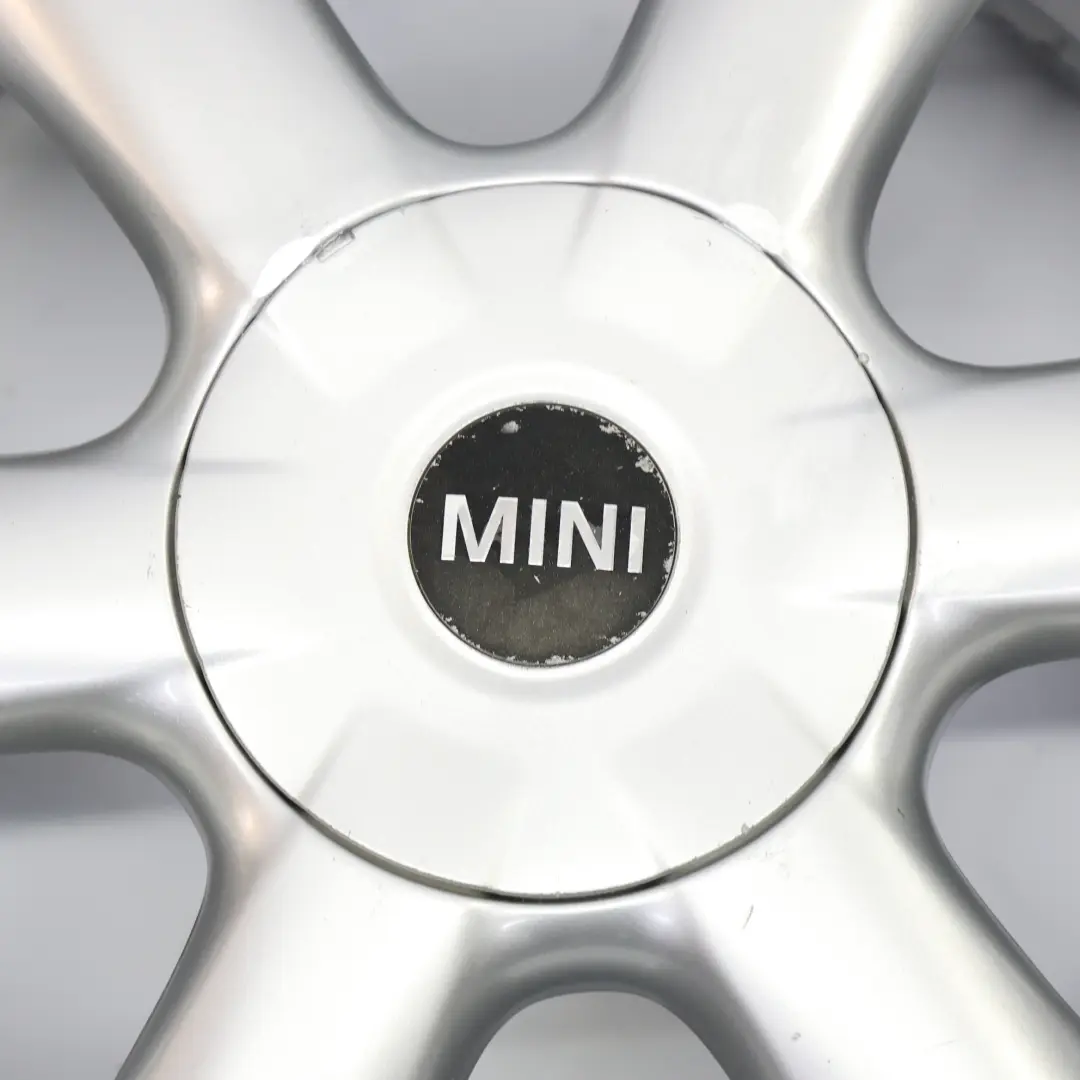 Mini Cooper One R50 R56 Silver Wheel Alloy Rim 15" 5,5J ET:45 Rotator Spoke 101 - SKU 6769405-5 - Part number 6769405