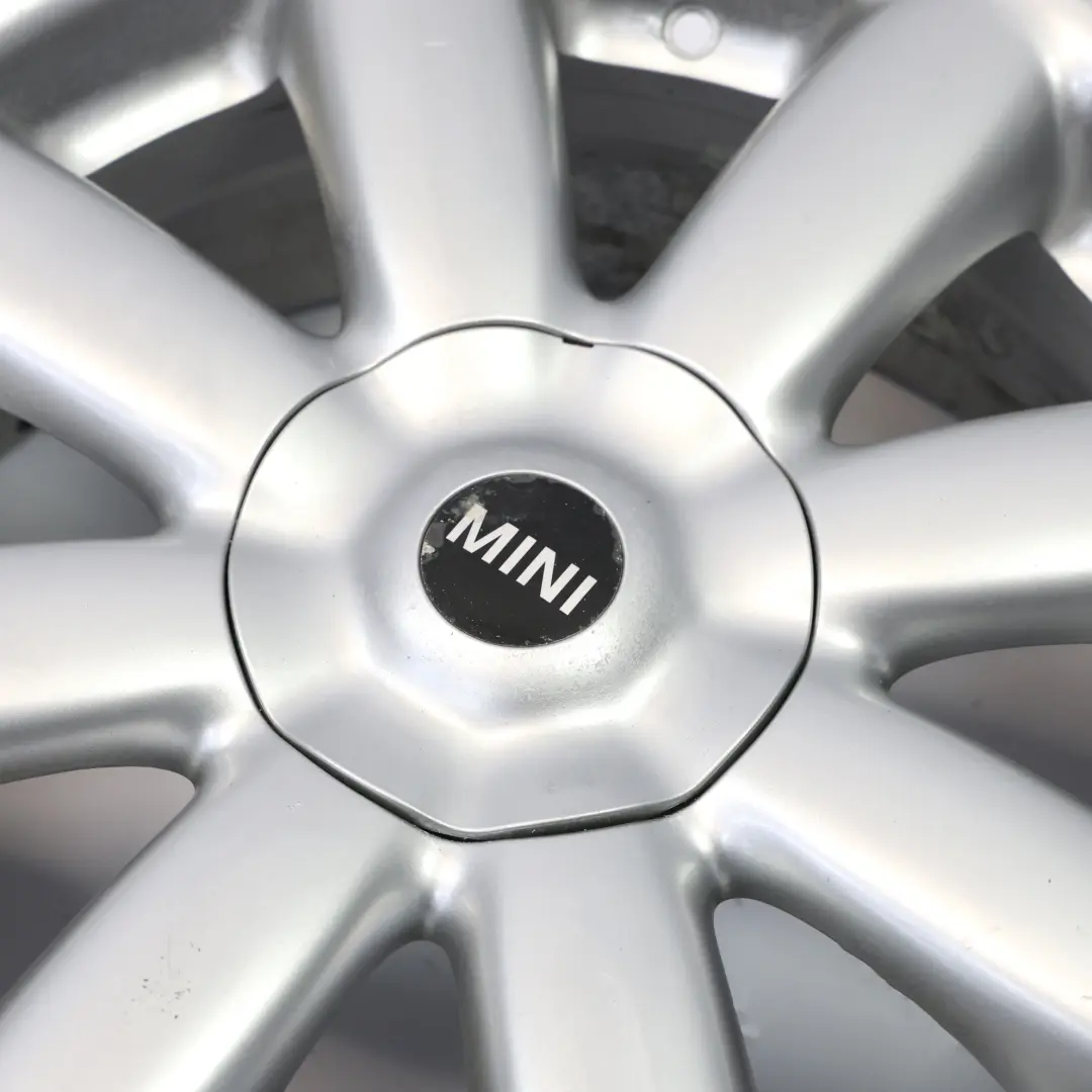 Mini Cooper One R50 R53 R55 R56 Silver Jantes Alu Alliage 17 " 7J Et : 48 - SKU 6769411-1 - Numéro de pièce 6769411