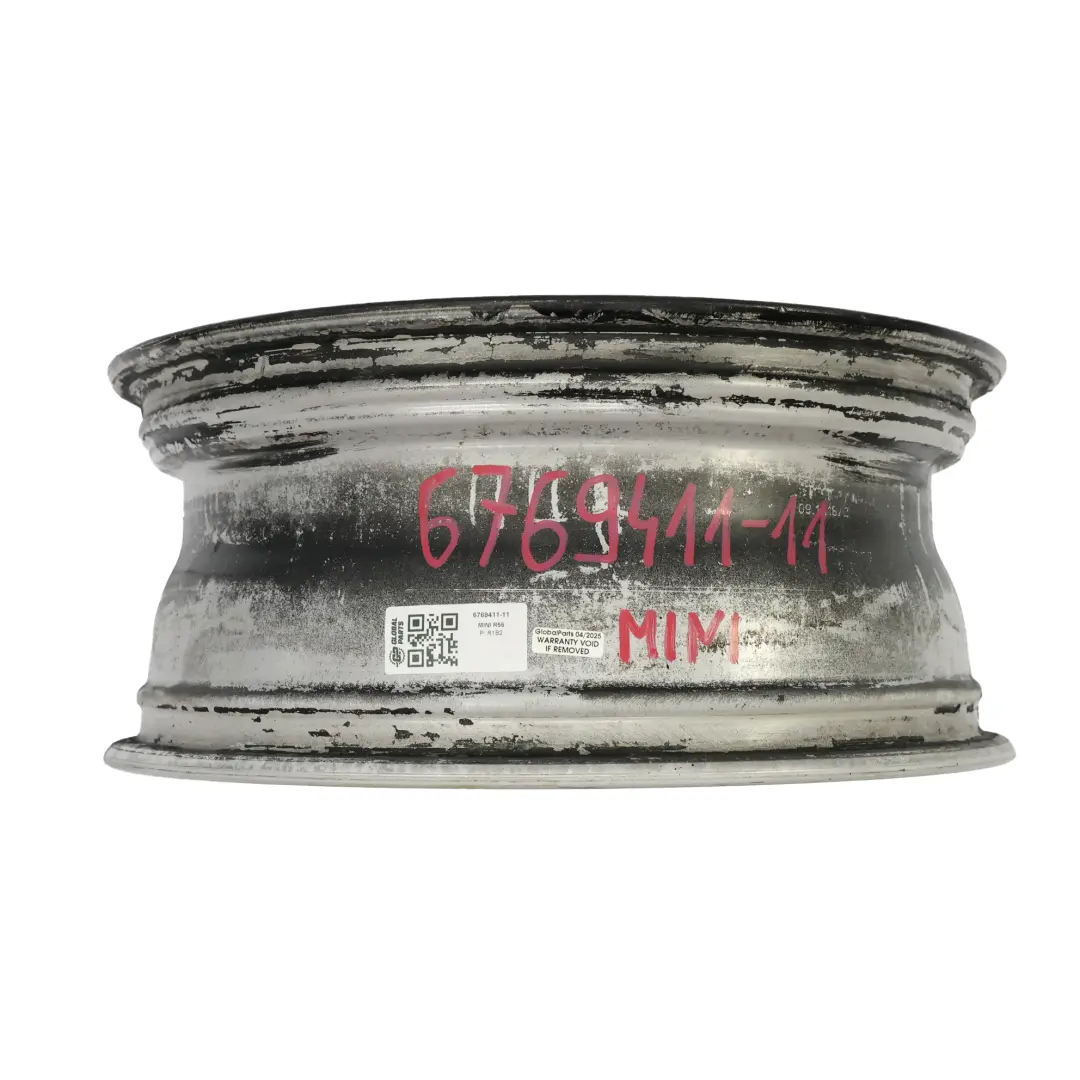 Alloy Rim 17" 7J ET:48 Crown Spoke 104 Mini Cooper R50 R55 R56 R57 Black Wheel - SKU 6769411-11 - Part number 6769411